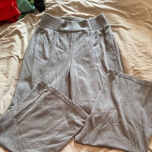 Blueish/Gray Wide-Leg Pants